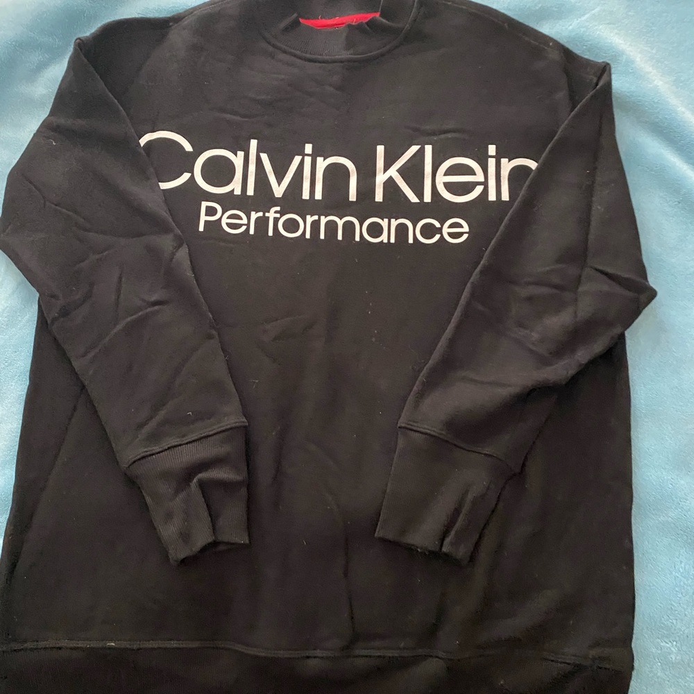 Calvin Klein longer crew neck sweatshirt